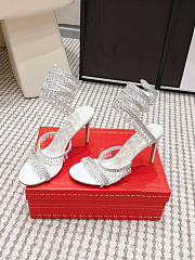 René Caovilla Chandelier Ivory Sandal 7.5 cm - 1