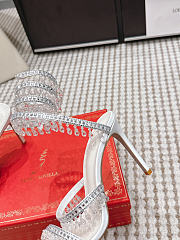 René Caovilla Chandelier Ivory Sandal 7.5 cm - 6