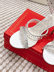 René Caovilla Chandelier Ivory Sandal 7.5 cm - 3