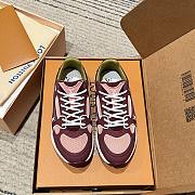 LV Olympia Sneakers Burgundy - 6