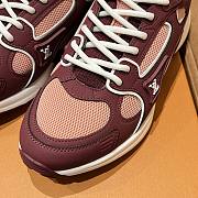 LV Olympia Sneakers Burgundy - 4