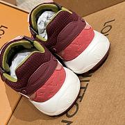 LV Olympia Sneakers Burgundy - 3