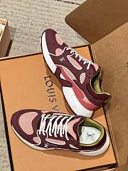 LV Olympia Sneakers Burgundy - 2
