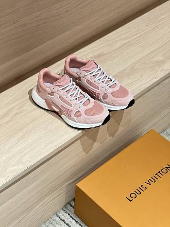 LV Olympia Sneaker Mix of materials Pink