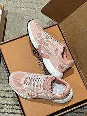 LV Olympia Sneaker Mix of materials Pink - 5