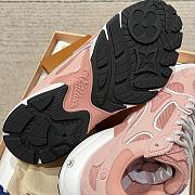 LV Olympia Sneaker Mix of materials Pink - 2