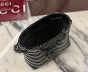 Gucci Marmont Nano Bucket bag in Light Black leather - 5