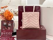 Gucci Marmont Nano Bucket bag in Light Pink leather - 1