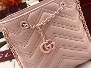 Gucci Marmont Nano Bucket bag in Light Pink leather - 5