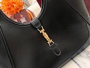 Gucci Mercato small tote bag black soft leather - 5