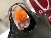 Gucci Mercato small tote bag black soft leather - 2
