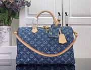 Louis Vuitton Speedy Soft 30 Denim Blue M14430 - 1