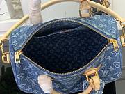 Louis Vuitton Speedy Soft 30 Denim Blue M14430 - 3