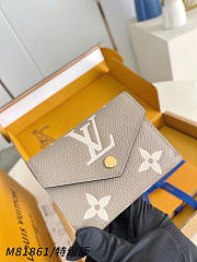 Louis Vuitton Victorine Wallet Tourterelle Cream M81861 - 1