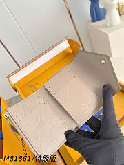 Louis Vuitton Victorine Wallet Tourterelle Cream M81861 - 6