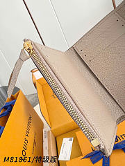 Louis Vuitton Victorine Wallet Tourterelle Cream M81861 - 2