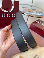 Gucci GG Marmont wide belt black - 2