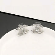 Chanel Classic CC Pearl Stud Earrings - 4