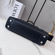 Loewe Calfskin Amazona 31 Panta Shoulder Bag Black - 5