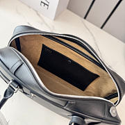 Loewe Calfskin Amazona 31 Panta Shoulder Bag Black - 4