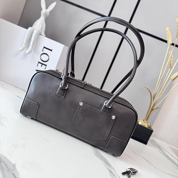 Loewe Calfskin Amazona 31 Panta Shoulder Bag Vintage Brown