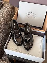 Prada Classic 4.5 Heel Loafers Black - 6