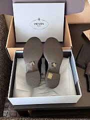 Prada Classic 4.5 Heel Loafers Black - 5