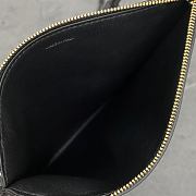 Celine Sharp Pouch In Smooth Lambskin Black - 5