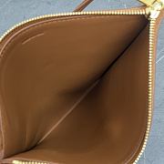 Celine Sharp Pouch In Smooth Lambskin Brown - 6