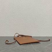 Celine Sharp Pouch In Smooth Lambskin Brown - 5