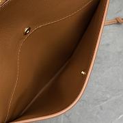 Celine Sharp Pouch In Smooth Lambskin Brown - 2