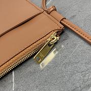 Celine Sharp Pouch In Smooth Lambskin Brown - 4