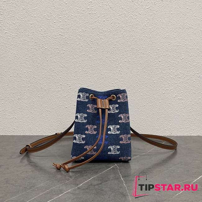 Celine Micro Sailor Multicolor Denim - 1