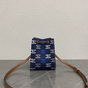 Celine Micro Sailor Multicolor Denim - 5