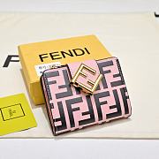 Fendi FF Diamonds leather wallet 05 - 2