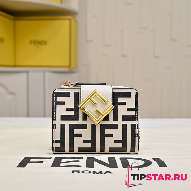 Fendi FF Diamonds leather wallet 04 - 1