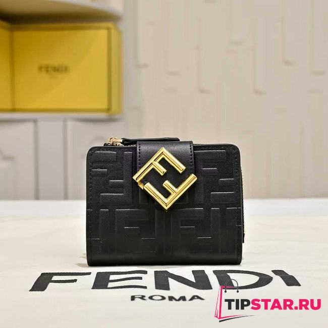 Fendi FF Diamonds leather wallet 03 - 1
