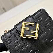 Fendi FF Diamonds leather wallet 03 - 3