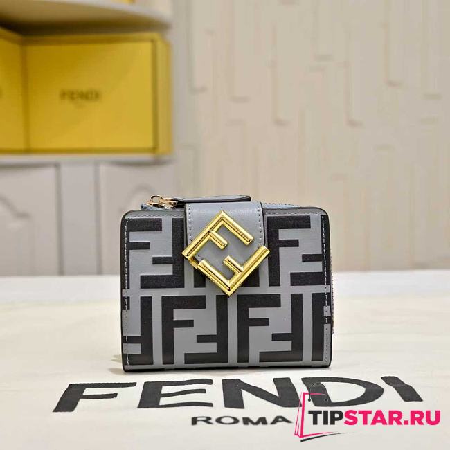 Fendi FF Diamonds leather wallet 02 - 1