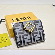 Fendi FF Diamonds leather wallet 02 - 2