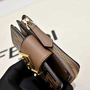 Fendi FF Diamonds leather wallet 01 - 6