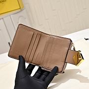 Fendi FF Diamonds leather wallet 01 - 2