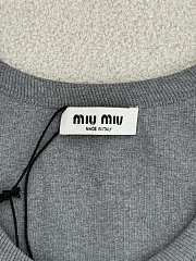 Prada Black Viscose Tank Top Gray - 3