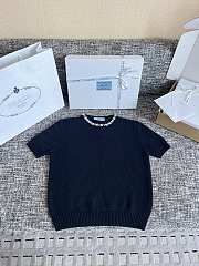 Prada Short sleeve knitwear embellished neckline 03 - 1