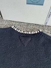 Prada Short sleeve knitwear embellished neckline 03 - 2