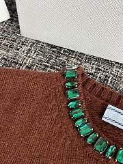 Prada Short sleeve knitwear embellished neckline 02 - 6
