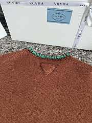 Prada Short sleeve knitwear embellished neckline 02 - 3