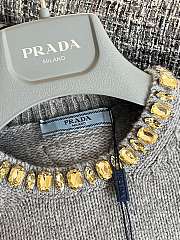 Prada Short sleeve knitwear embellished neckline 01 - 4