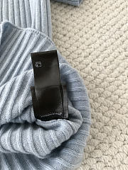 Loro Piana Coste Crewneck Iced Snow Melange - 6