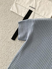 Loro Piana Coste Crewneck Iced Snow Melange - 2